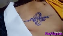 Nice Art Lods Tattoo sa Ibabaw ng Ekups