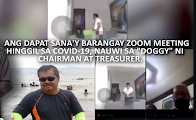 Viral Zoom Meeting Kapitan Doggy