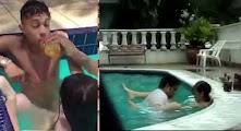 Inuman Pool Party na may kasamang kantotan