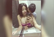 Akala nya linalambing, Binaba ang panty sabay shoot