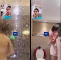 Kahit sa pagligo naka monitor si BF
