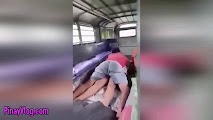 Literal na nagpa change oil si Mamang Driver