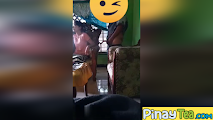 Tamang salisi lang habang naliligo si Tita
