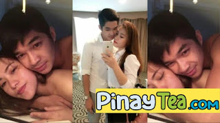 Artista Looking Couple Nagkantotan Nang Todo